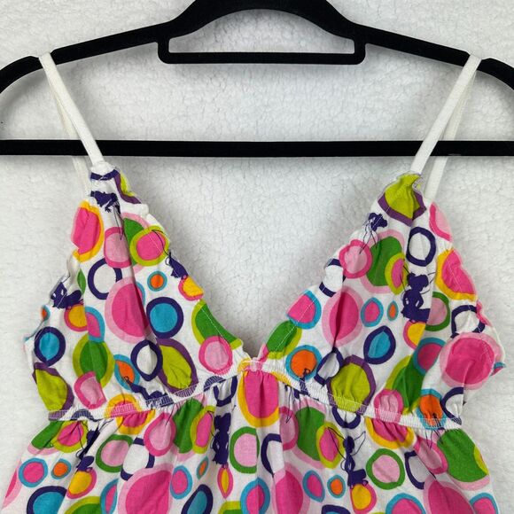 Disney World Disneyland Womens Babydoll Dress Size S Tinker Bell Minnie Colorful - Picture 4 of 8